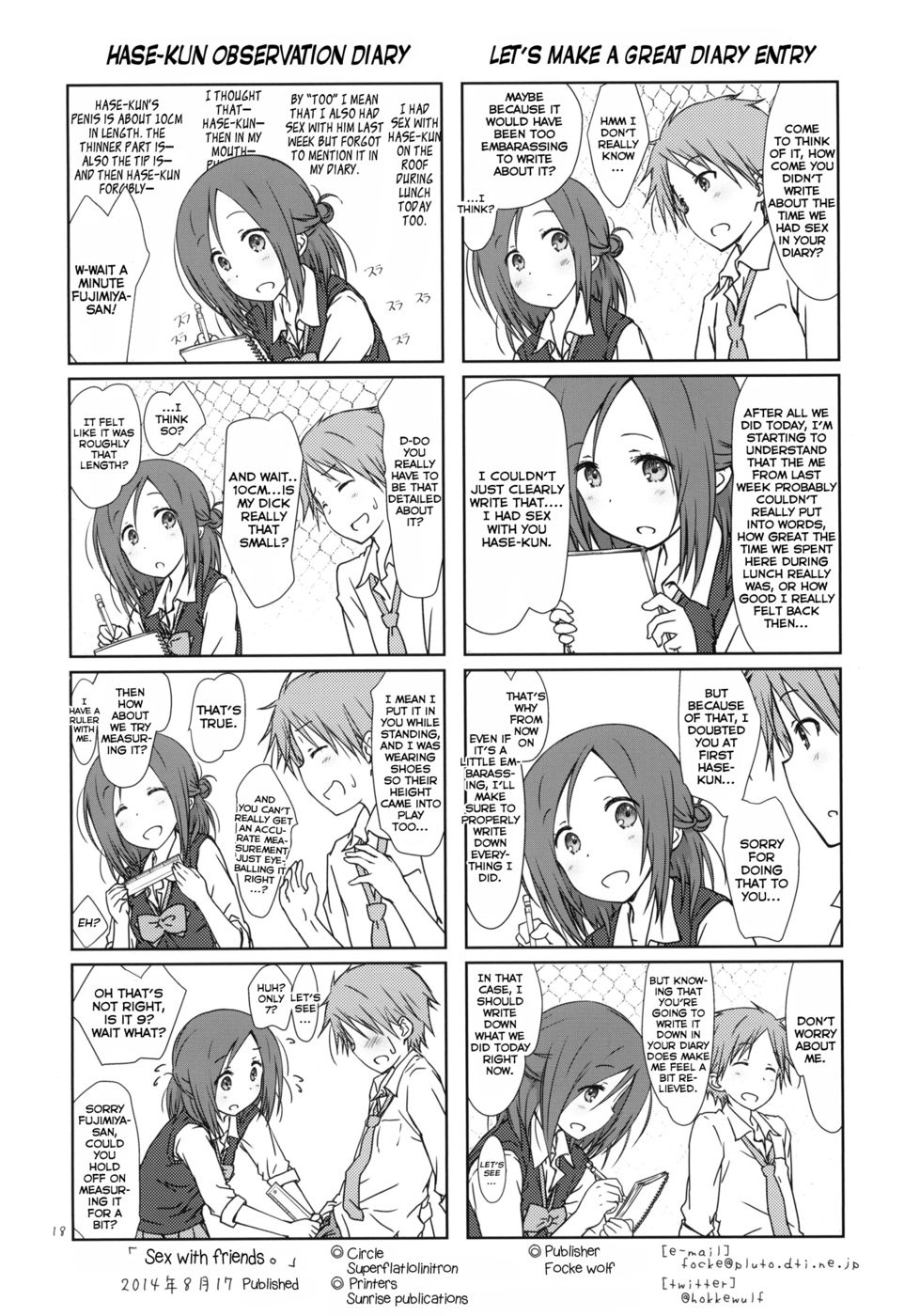 Hentai Manga Comic-Tomodachi to no Sex.-Read-17